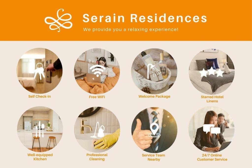 Serain Residences On 9 Hamilton Avenue Gold Coast Eksteriør bilde